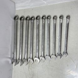 ΦΦ Snap-on スナップオン  ハンドツール コンビネーションレンチ　10本セット Bランク