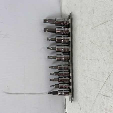  Snap-on スナップオン ソケット トルクス 耐タンパー10本セット