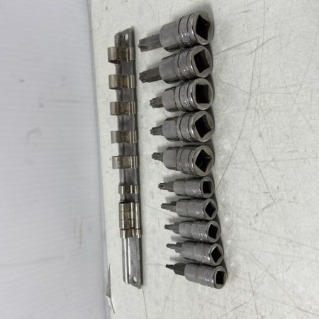  Snap-on スナップオン ソケット トルクス 耐タンパー10本セット