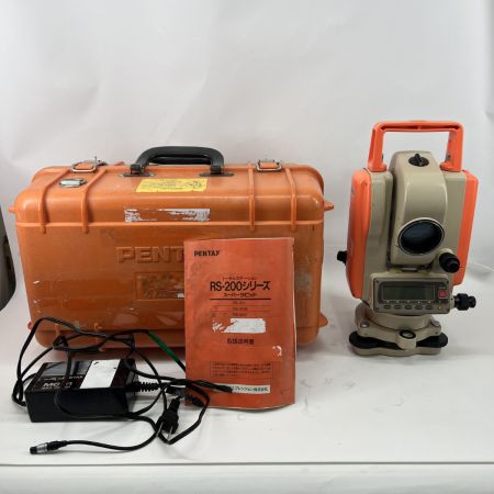  PENTAX ペンタックス ペンタックス RS-201c トータルステーション 測量 測定器 RS-201a 本体 充電ケーブル ケースのみ