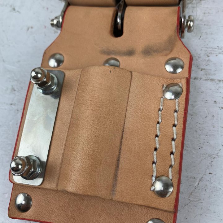 ЗЗ KNICKS ヌメ革 自在ホルダー KN-SE ナチュラル - 中古工具・電動