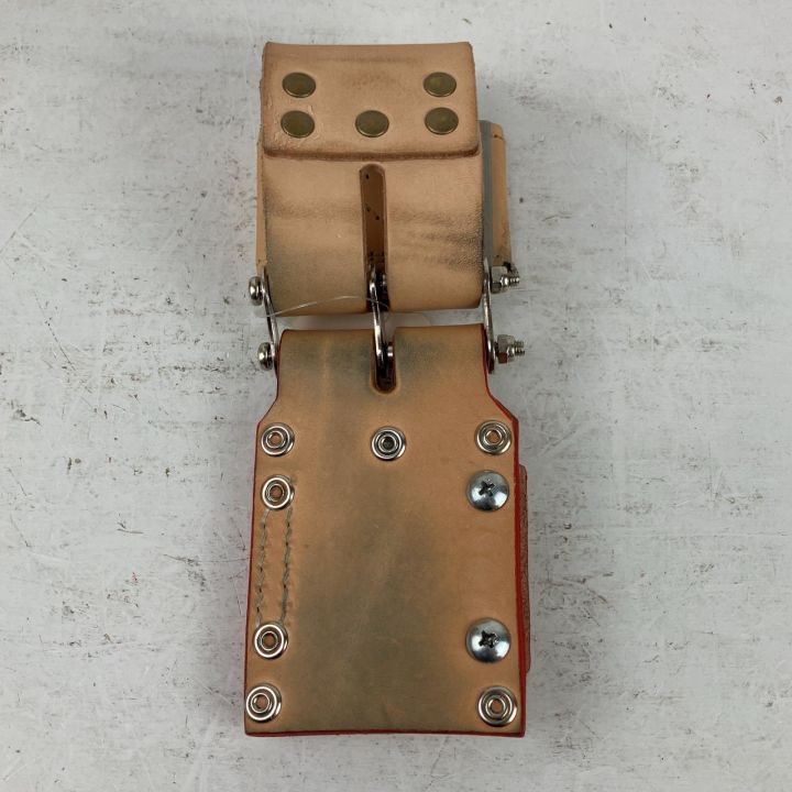 ちゃきん ЗЗ KNICKS ヌメ革 自在ホルダー KN-SE ナチュラル - 中古工具