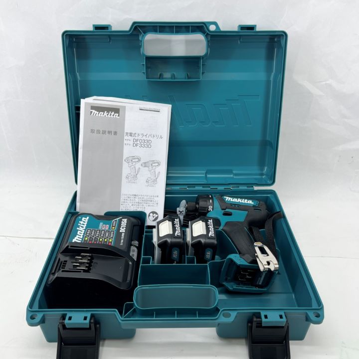 MAKITA マキタ インパクトドライバドリル 10.8V DF033D ブルー MAKITA マキタ インパクトドライバドリル 10.8V DF033D ブルー