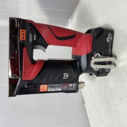 ΦΦ MAX マックス 電動タッカ  充電池1個付 TG-Z4 レッド Bランク