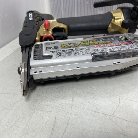  HiKOKI ハイコーキ エアツール　ピンタッカー　 本体のみ 高圧 NP55HM ブラック