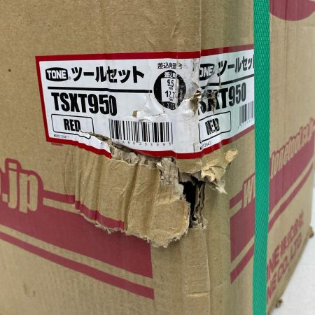  TONE トネ 工具セット ツールセット TSXT950 レッド 未使用品 付属品完備