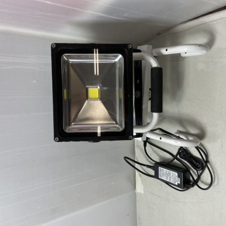  NICHIDO 投光器　充電池2個・充電ケーブル付 チャージライトマルチ BAT-HRE30S ホワイト