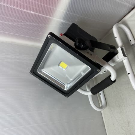  NICHIDO 投光器　充電池2個・充電ケーブル付 チャージライトマルチ BAT-HRE30S ホワイト