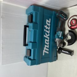 ΦΦ MAKITA マキタ  125mm 40V 充電式ディスクグラインダ スライドスイッチ GA002G ブルー Cランク