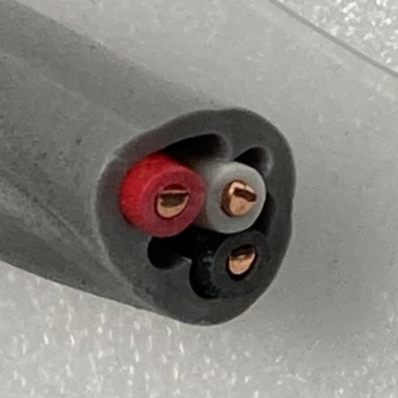  富士電線工業 電材 VVFケーブル 3×1.6mm×長さ100m 3芯(黒・白・赤) 2025年5月(令和7年) 製造