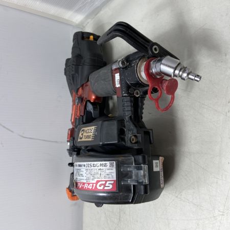  MAX マックス エアツール 　エアネイラ　 ケース付 HV-R41G5-R レッド