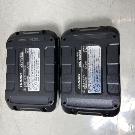  HiKOKI ハイコーキ 電動工具 インパクトドライバ  充電器・充電池2個・ケース付 FWH18DA パープル