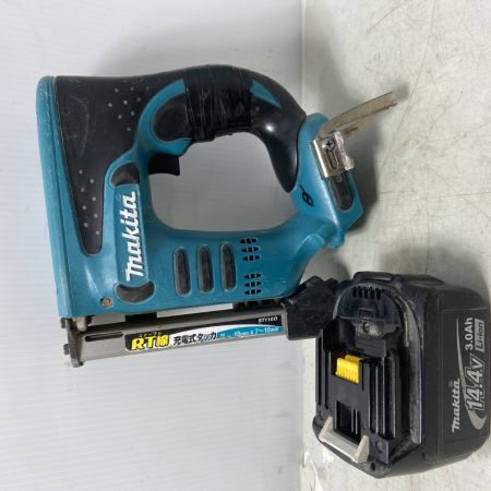  MAKITA マキタ 充電式タッカ 　 14.4v ST110D ブルー