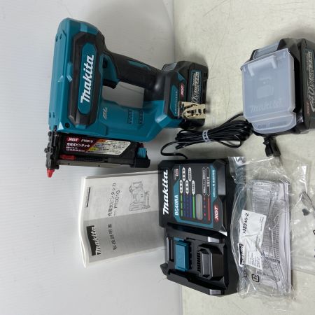  MAKITA マキタ 電動工具　ピンタッカー　充電器・充電池2個・ケース付　未使用品(S) PT001GRDX ブルー
