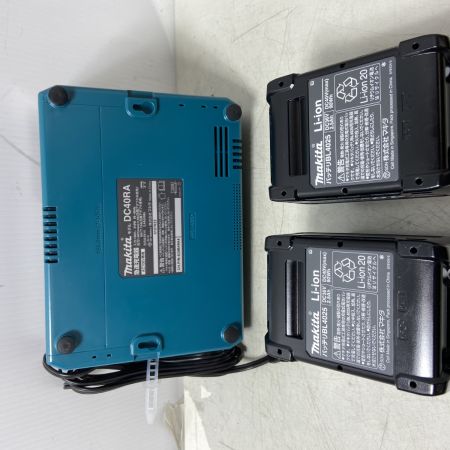  MAKITA マキタ 電動工具　ピンタッカー　充電器・充電池2個・ケース付　未使用品(S) PT001GRDX ブルー