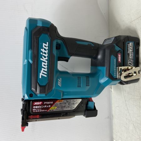  MAKITA マキタ 電動工具　ピンタッカー　充電器・充電池2個・ケース付　未使用品(S) PT001GRDX ブルー