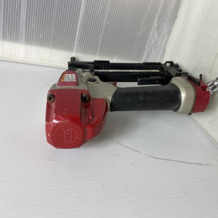  MAX マックス エアツール エアネイラ　常圧 TA-238F レッド×シルバー