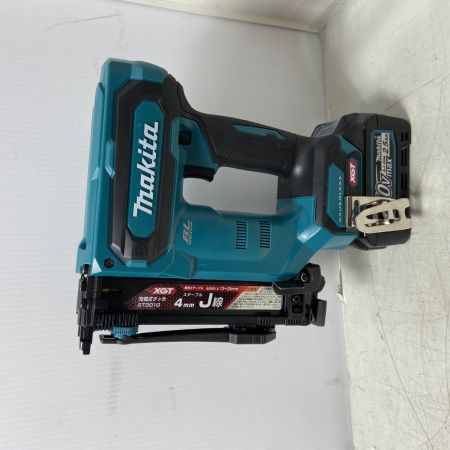  MAKITA マキタ 電動タッカ 　40v 2.5Ah ST001GRDX ブルー