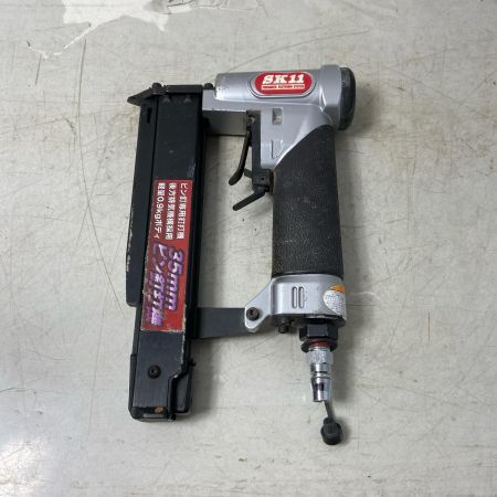  藤原産業 ピン釘打ち機 エアーネイラー 35mm  SAN-35P シルバー