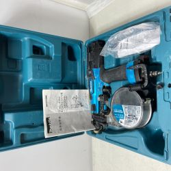 ΦΦ MAKITA マキタ  エアツール　エア釘打ち　高圧 AR411HR ブルー Cランク