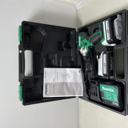  MAKITA マキタ インパクトドライバ　14.4v 2.0Ah MTD001DSAX グリーン