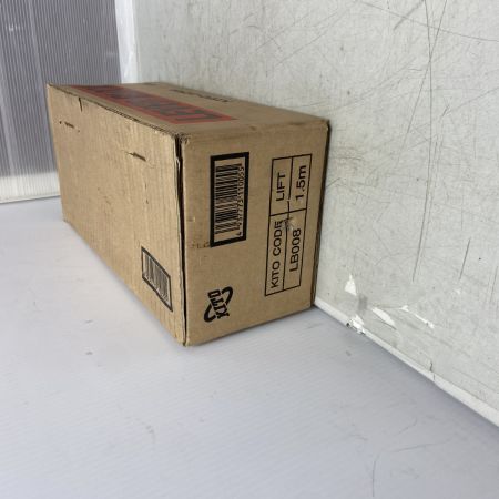  KITO キトー レバーブロック　0.8ｔ LB008 オレンジ