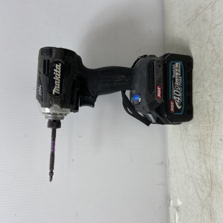  MAKITA マキタ インパクトドライバ　　 40v TD001G ブラック
