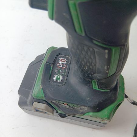 HITACHI 日立  インパクトドライバ　 WH18DDL2 グリーン 充電器・充電池2個・ケース付 コードレス式 18v 6.0Ah