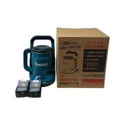 ΦΦ MAKITA マキタ 工具関連用品  充電式ケトル 充電池2個・箱付 KT360D Bランク