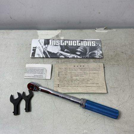  Snap-on スナップオン ハンドツール トルクレンチ　 QJMR12C シルバー×ブルー