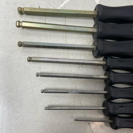  Snap-on スナップオン ハンドツール ボールへクスドライバー SDABM ブラック