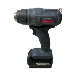 ΦΦ KYOCERA キョウセラ ヒートガン  DHAG180 ブラック Cランク