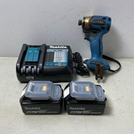 MAKITA マキタ 18V充電式インパクトドライバ 　LXT20周年記念カラー TD173DGXPB プレミアムブルー