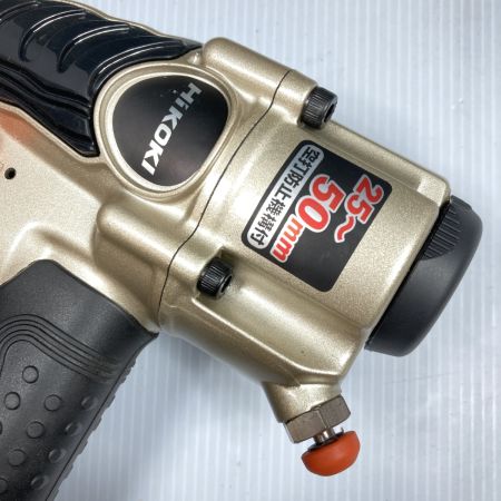  HiKOKI ハイコーキ 25~50mm 常圧エアタッカ ケース付 N5004MF ゴールド