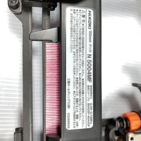  HiKOKI ハイコーキ 25~50mm 常圧エアタッカ ケース付 N5004MF ゴールド