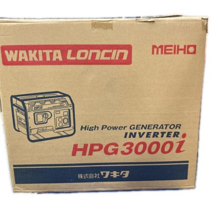 MEIHO メイホー 工具 インバーター発電機 HPG3000i レッド 未使用品