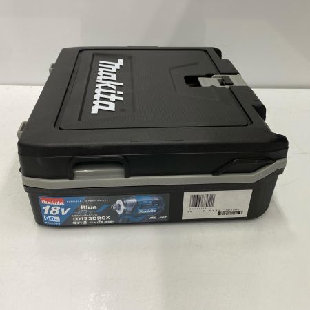 MAKITA マキタ インパクトドライバ TD173DRGX ブルー 未使用品