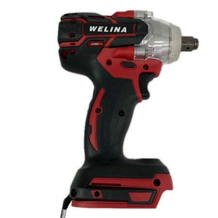 WELINA インパクトレンチ　充電器　バッテリー２個　ケース付 レッド