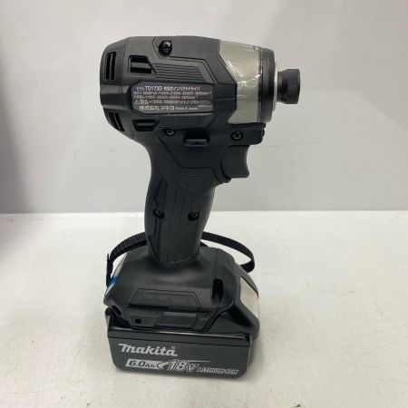  MAKITA マキタ インパクトドライバ TD173DRGXB ブラック 未使用品