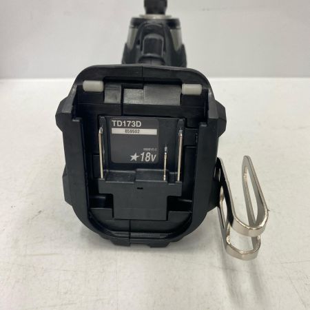  MAKITA マキタ インパクトドライバ TD173DRGXB ブラック 未使用品