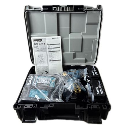 MAKITA マキタ  20周年限定 プレミアムブルー　 18V 充電式インパクトドライバー フルセット  TD173DGXPB プレミアムブルー