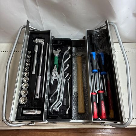 TOP工業 オリジナル工具セット 工具箱付 工具41点セット 日本製  TTS-1000