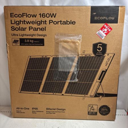 EcoFlow ソーラーパネル EcoFlow 　160W　未使用品