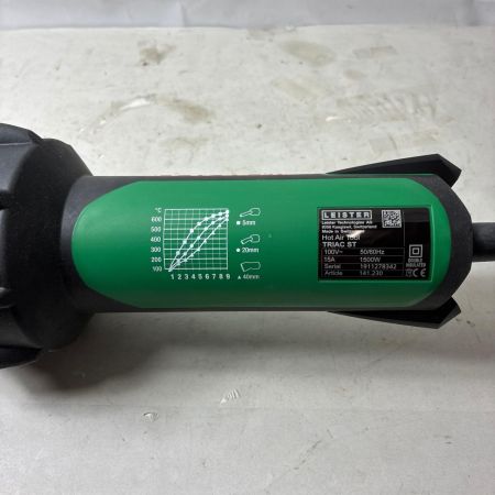 LEISTER スイス製 ヒートガン　熱風機 溶接機 141.230 グリーン