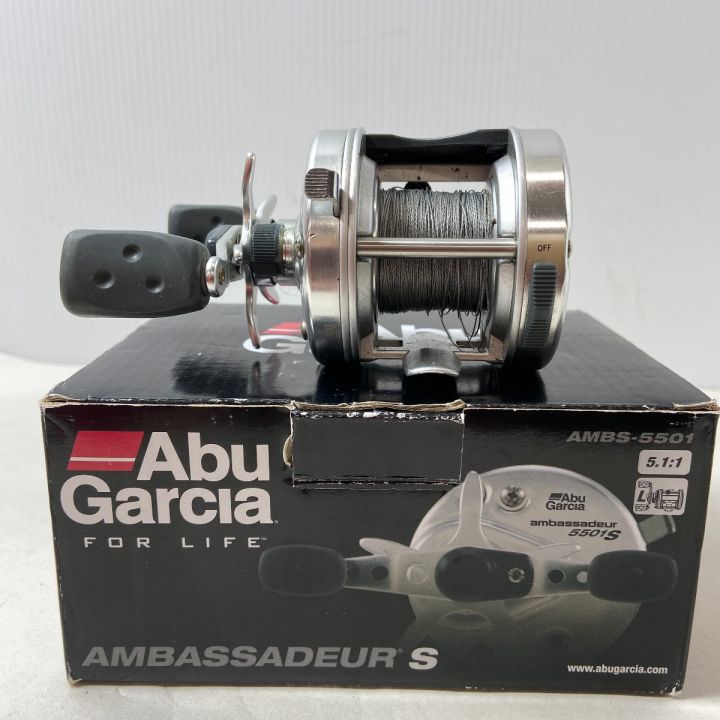 Abu Garcia アブガルシア アンバサダー10000CL ベイトリール ひく