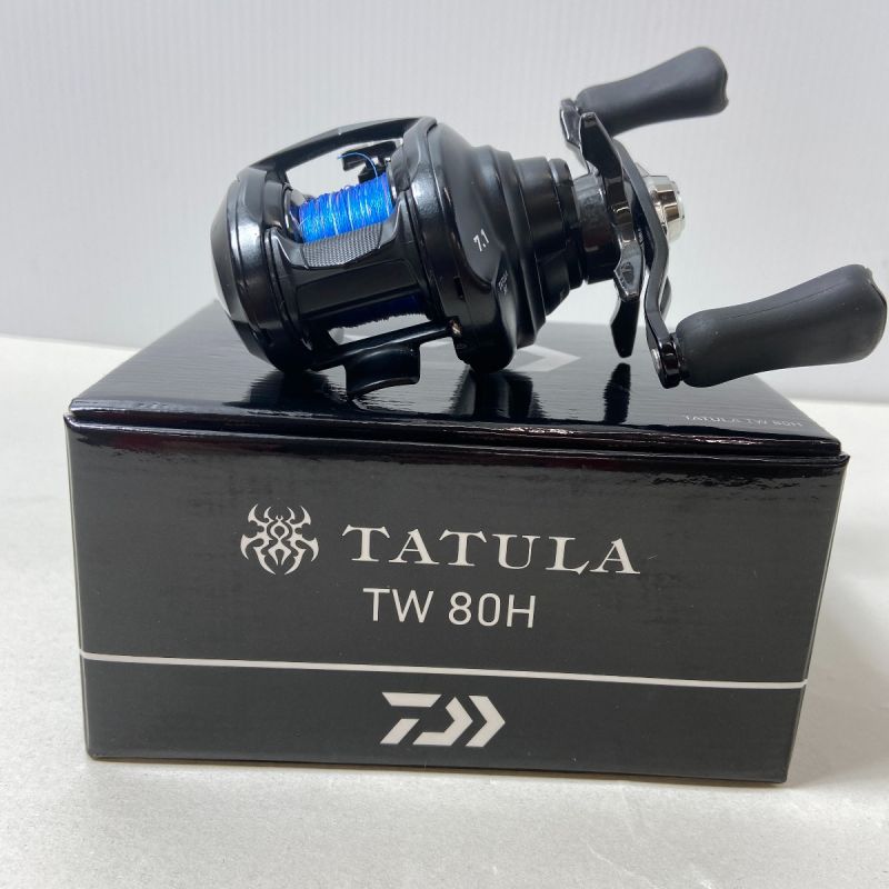 中古】ΨΨ DAIWA ダイワ ベイトリール タトゥーラＴＷ80Ｈ 箱付き B