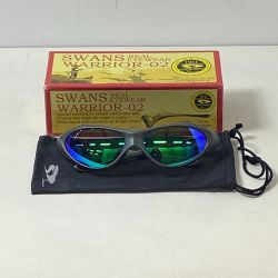 ΨΨ SWANS スワンズ サングラス　 ウォーリアー-02　メタルブラック Bランク