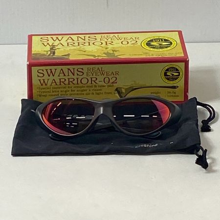 ΨΨ SWANS スワンズ サングラス　ウォリアー02　メタルブラック