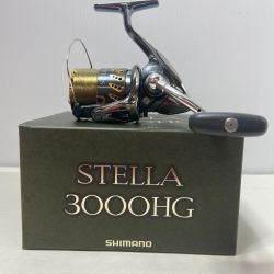 ΨΨ SHIMANO シマノ スピニングリール　07ステラ3000HG　箱付き 02158 Bランク