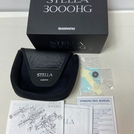 ΨΨ SHIMANO シマノ スピニングリール　14ステラ3000HG　箱付き 03247